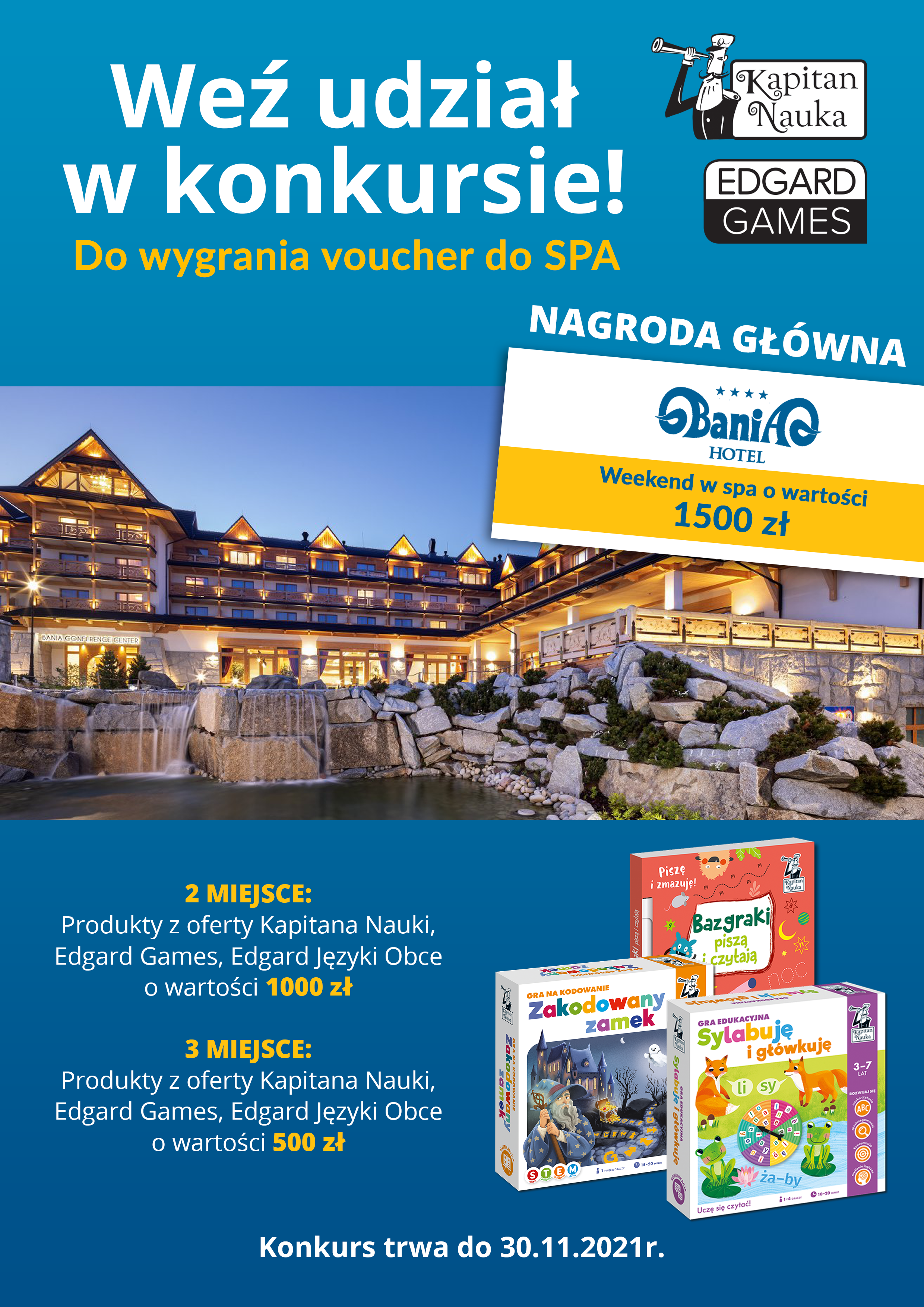 konkurs kapitan nauka wygraj voucher do spa